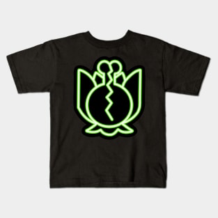 Neon Plant Symbol Kids T-Shirt